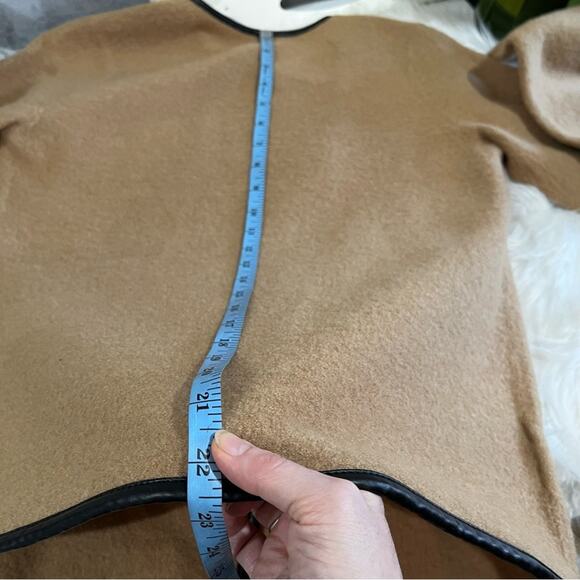 NEW Ann Taylor Wool Two Tone Asymmetrical Academia Blazer Sweater Jacket XSP - Picture 16 of 16